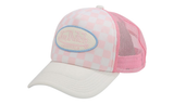 Von Dutch trucker sapka pink kockás mintával és hálós háttal.