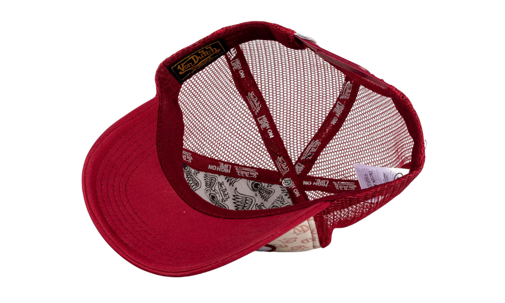 Von Dutch Trucker Cap Tampa Aop/Red