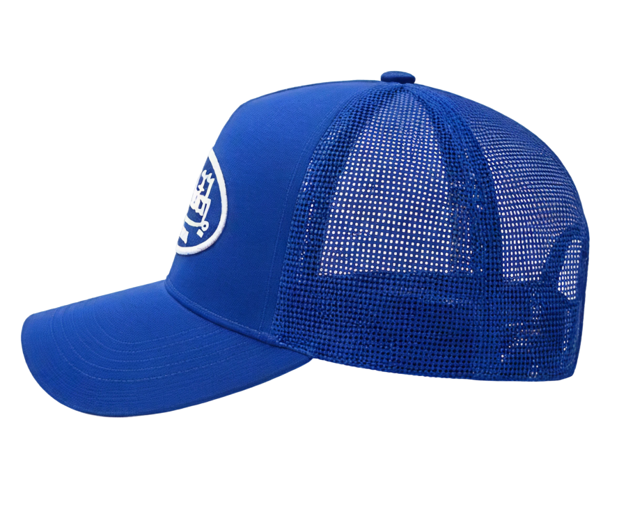 Von Dutch California Trucker Cap Blue White
