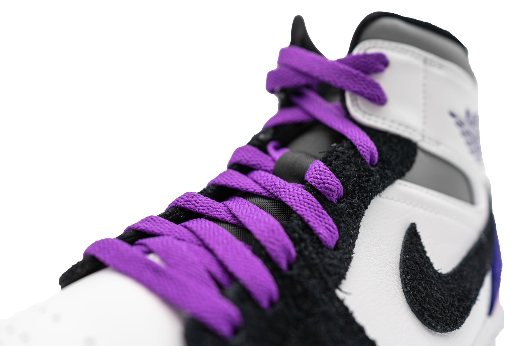 PURPLE SHOELACES FOR SNEAKERS