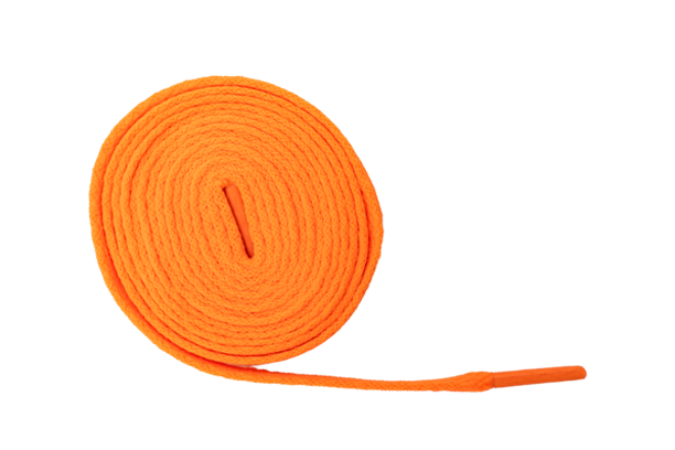 ORANGE SHOELACES FOR SNEAKERS