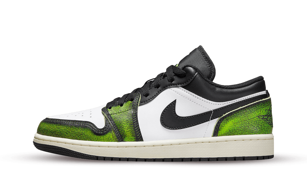 Air Jordan 1 Low Wear Away Electric Green