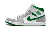 Jordan 1s grey and green best sale