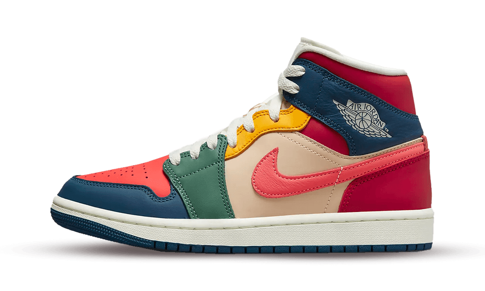 Air Jordan 1 Mid Multi Color 2022