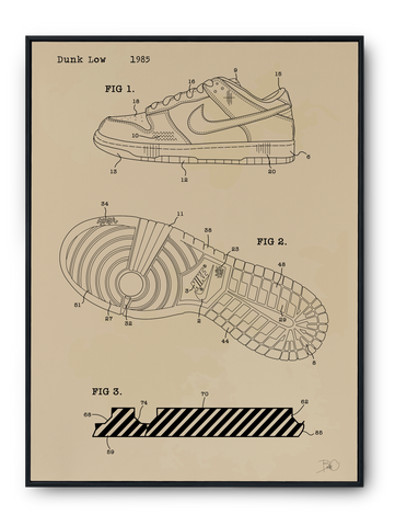 "THE DUNK LOW" Prototype Poster Series