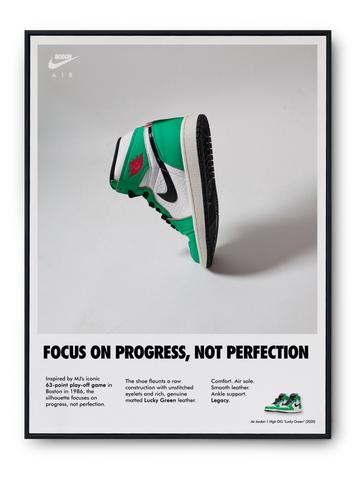 "LUCKY GREEN"    Retro Poster Series