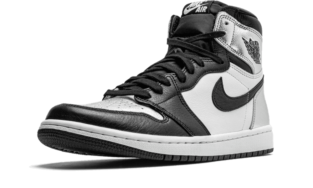 Air Jordan 1 Retro High Silver Toe