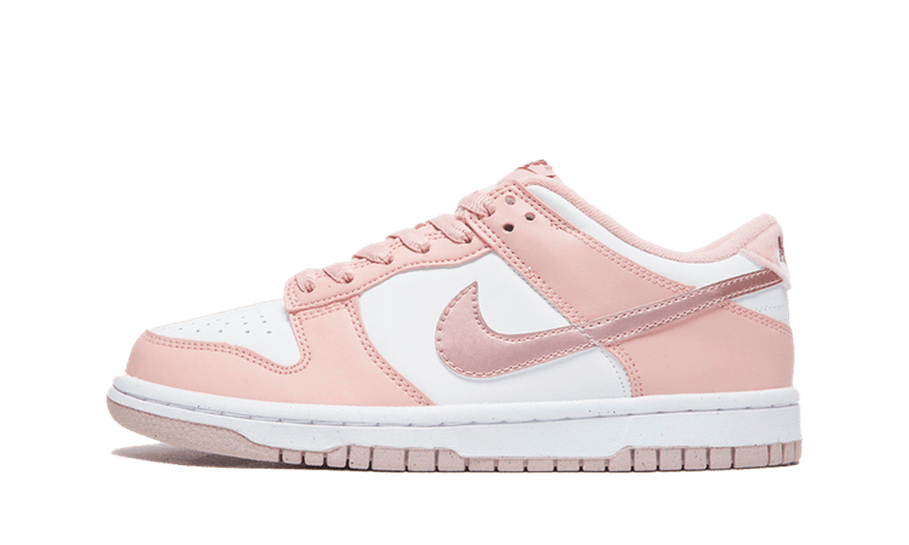 Nike Dunk Low roz din catifea