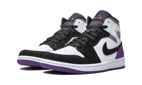 Air jordan 1 mid se purple best sale
