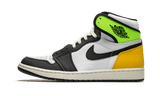 Nike Air Jordan 1 Retro High Volt Gold sneaker with white, black, and yellow leather.