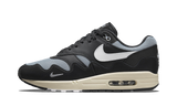 Nike Air Max 1 Patta Waves Metallic Silver White Black sneaker.